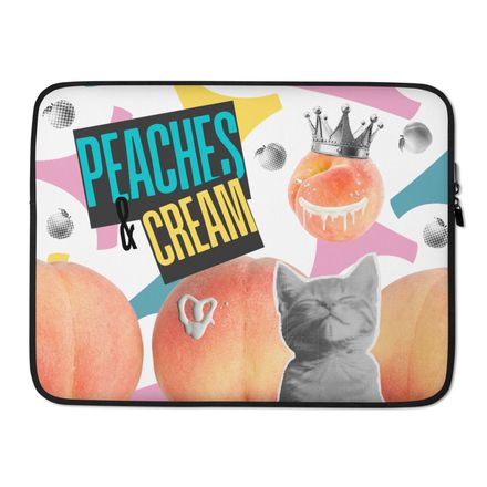 Laptop Sleeve - Peaches &amp; Cream