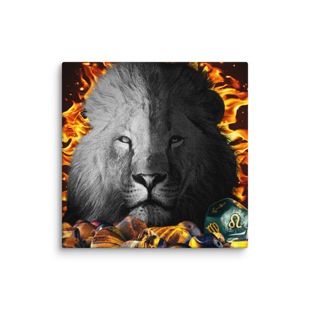 Zodiac Collection - Leo Canvas 