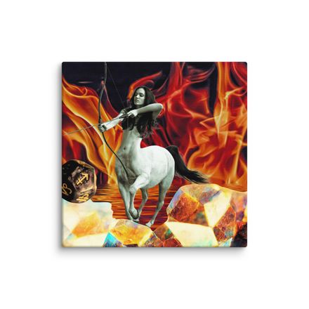 Zodiac Collection - Sagittarius Canvas 