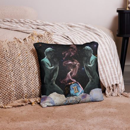 Zodiac Collection - Gemini Pillow Cover