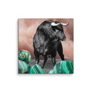 Zodiac Collection - Taurus Canvas