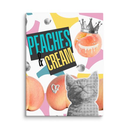 Canvas - Peaches &amp; Cream