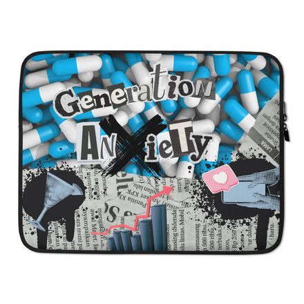 Laptop Sleeve - Generation Anxiety