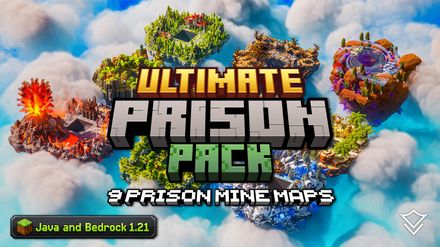 ULTIMATE PRISON PACK - 9 Prison Mine Maps for Minecraft by Varuna Studios
