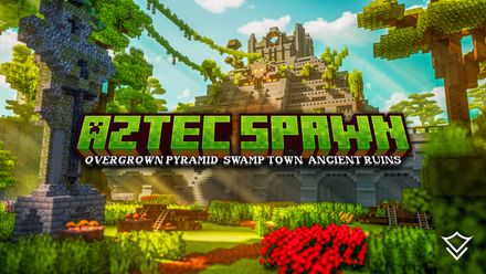 AZTEC SPAWN - Minecraft Jungle Spawn, Lobby, Hub, &amp; Minigames Map by Varuna