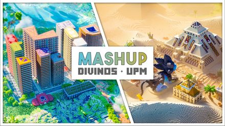 [MASHUP] UPM + DIVINOS 4.0 - Pixelmon &amp; Cobblemon Minecraft Mega Map by Varuna