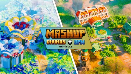 [MASHUP] UPM 1.3 + DIVINOS 5.1 - Pixelmon &amp; Cobblemon Minecraft Mega Map by Varuna