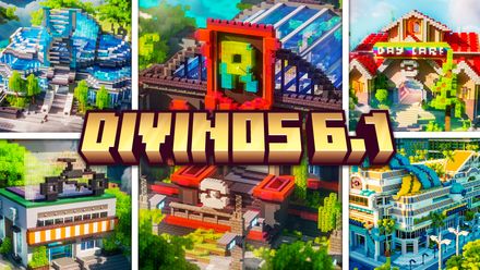 [v6.1] DIVINOS - A Pixelmon &amp; Cobblemon Minecraft Map by Varuna