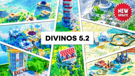 [v5.2] DIVINOS - A Pixelmon &amp; Cobblemon Minecraft Map by Varuna