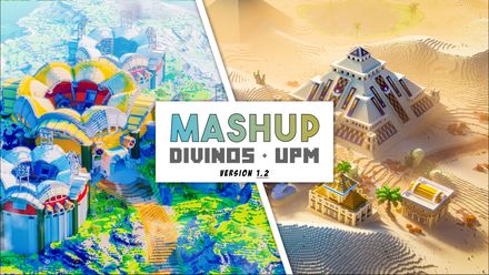 [MASHUP] UPM 1.2 + DIVINOS 5.0 - Pixelmon &amp; Cobblemon Minecraft Mega Map by Varuna