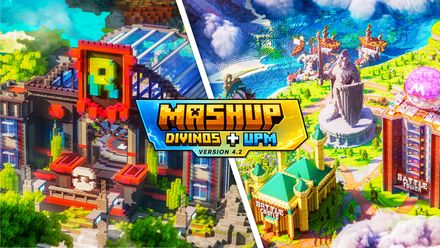 [MASHUP 4.2] UPM 2.3 + DIVINOS 6.2 - Pixelmon &amp; Cobblemon Minecraft Mega Map by Varuna