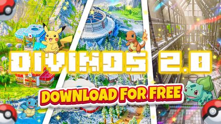 [FREE!] DIVINOS 2.0 - Pixelmon &amp; Cobblemon Minecraft Map by Varuna