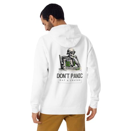 Eat a Crayon Skelly Hoodie