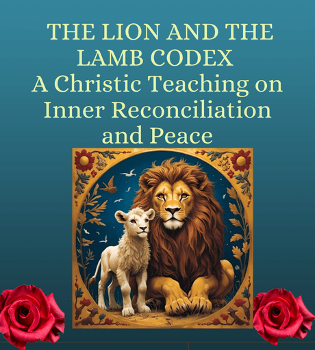  THE LION AND THE LAMB CODEX  A Christic Teaching on Inner Reconciliation and Peace