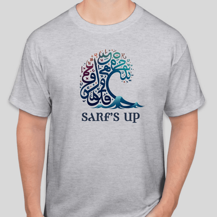 [NEW] Summer &quot;Sarf&#x27;s Up&quot; Half-Sleeve T-Shirt
