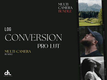 Multi Camera Conversion PRO LUT Bundle