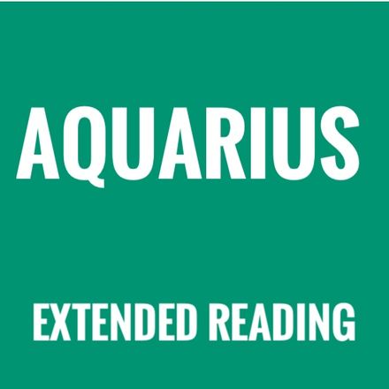 Aquarius: You are shown the truth about love. November 2024 Extended
