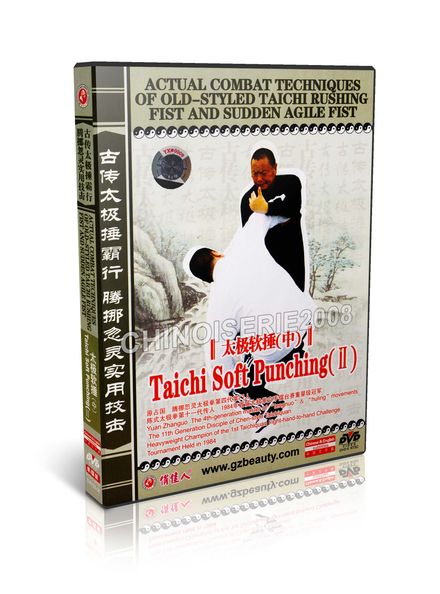 DW153-06 Taiji Rushing Fist &amp; Sudden Agile Fist Taichi Soft Punching Parts ( 2 ) of 3  DVD