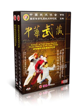 DW174-04 Yang Style 85 Movement Techniques Taijiquan Parts ( 5-6 ) of 6 by Fu Shengyuan 2DVDs