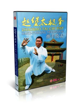 DW215-01 Chinese Wushu Zhao Bao Taichi Fist Hand Pushing Techinque by Wang Chang&#x27;an DVD