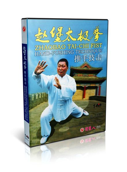 DW215-01 Chinese Wushu Zhao Bao Taichi Fist Hand Pushing Techinque by Wang Chang&#x27;an DVD