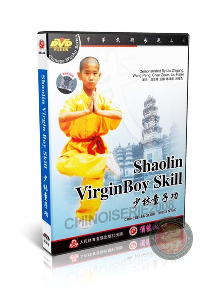 Shaolin Virgin Boy Skill Form &amp; Applications by Master Liu Zhigang Kung Fu DVD | DW083-41