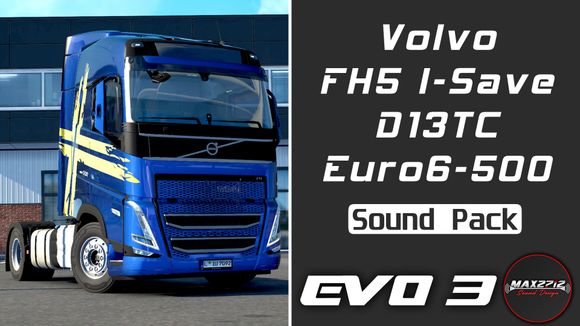2023 Volvo FH5 I-Save 500 D13TC Sound Pack