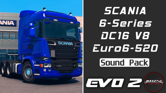 2015 Scania 6-Series 520 DC16 V8 Sound Pack