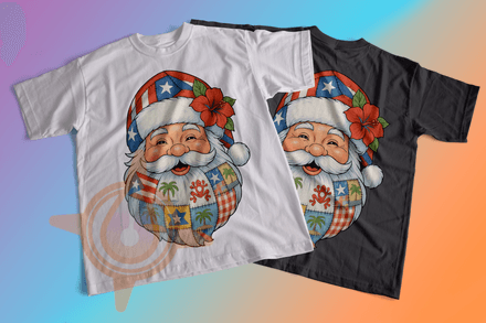 Santa Boricua – Archivo PNG