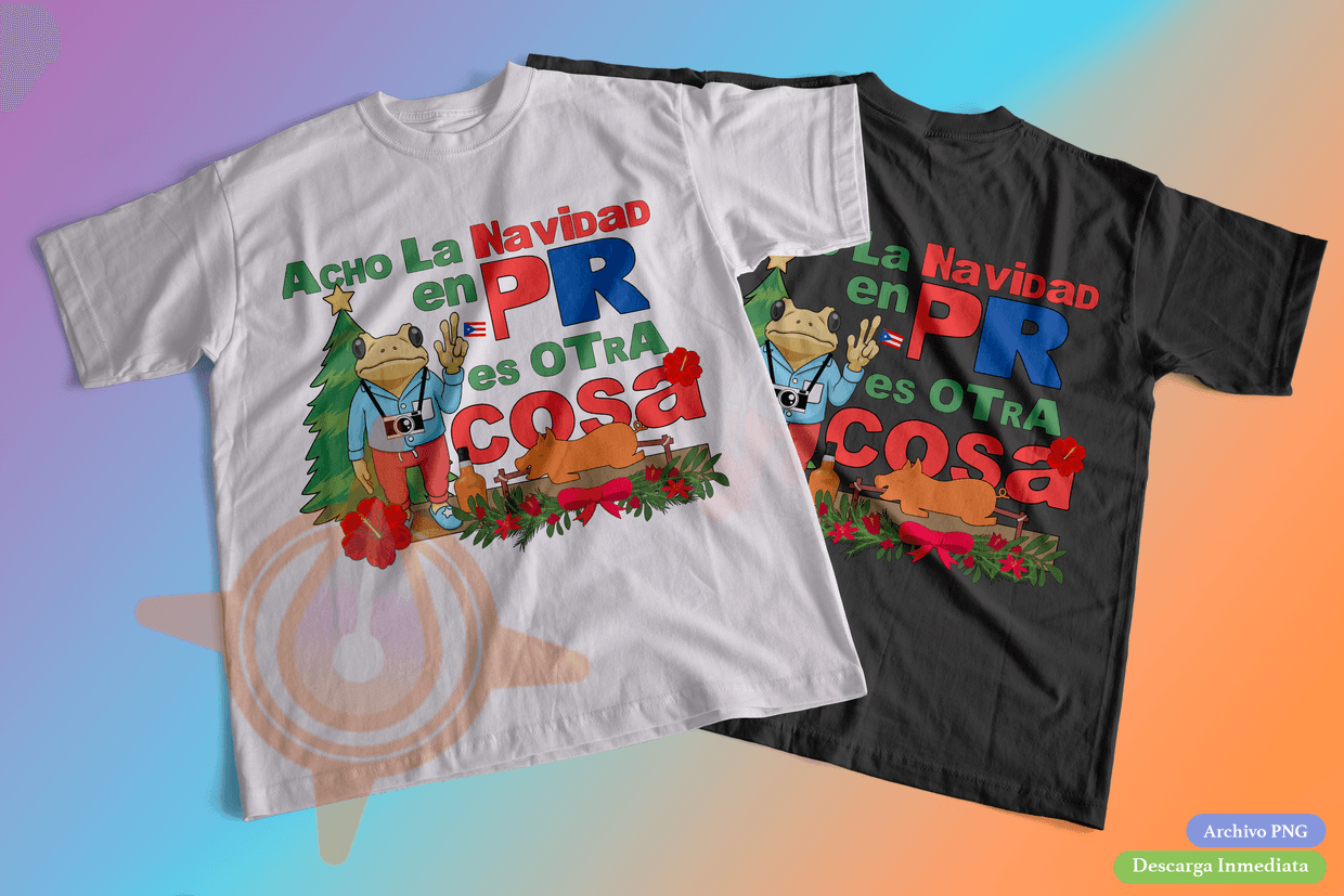 Navidad en PR - Archivo PNG