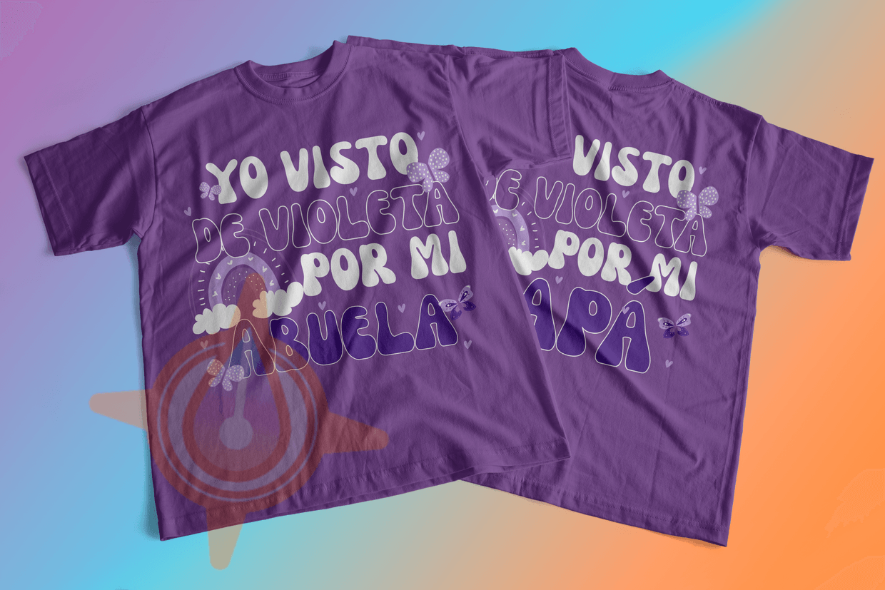Yo Visto de Violeta por... - Archivo PNG