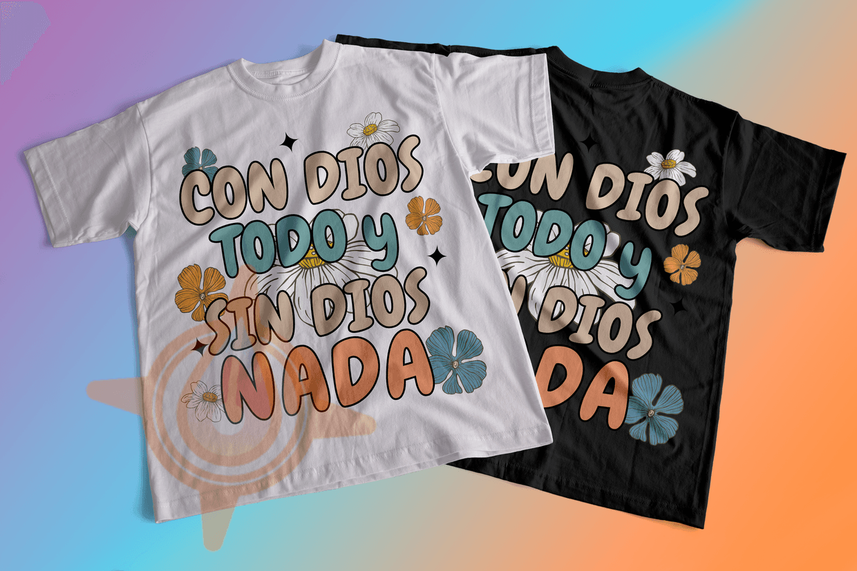Con Dios todo y sin Dios nada - Archivo PNG
