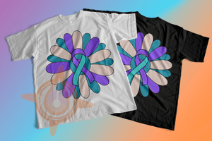 Suicide Awareness Flower - Archivo Digital PNG