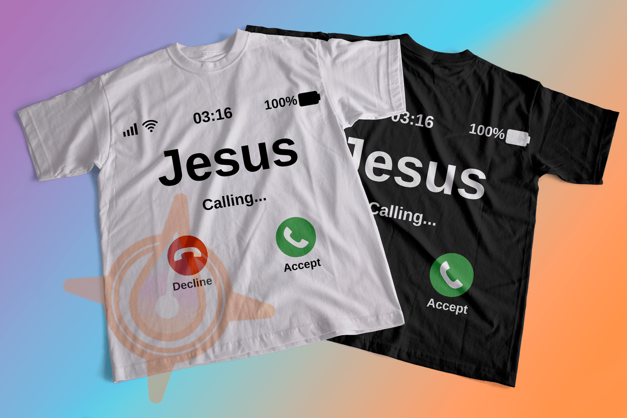 Jesus is Calling - Archivo PNG