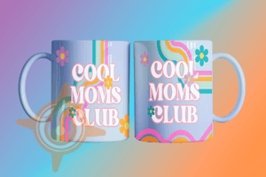 Cool Moms Club - Plantilla de Tazas