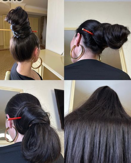 Buns Hair Play 12 minutes 