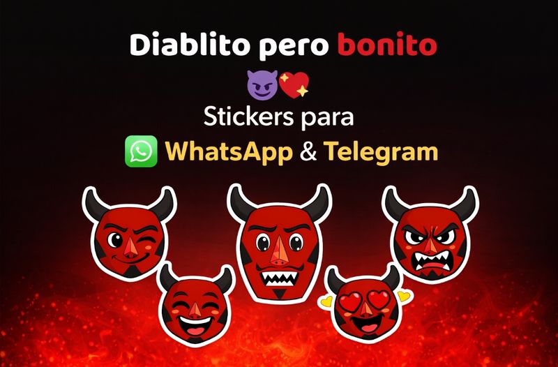 Stickers de Diablito 😈👹💖