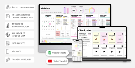 Mokash Planner Financiero Mensual