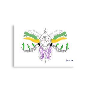 Warrior Rabbit – Autoportrait