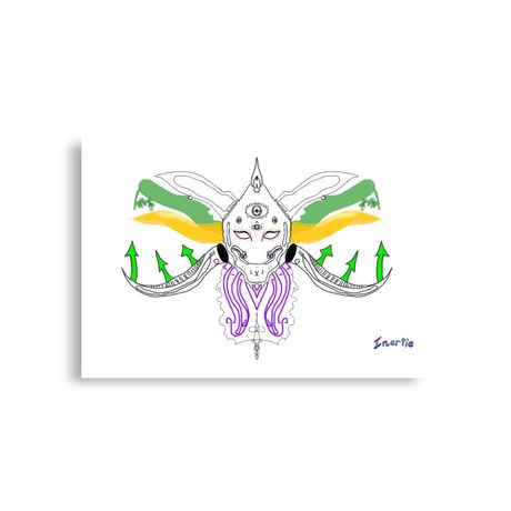 Warrior Rabbit – Autoportrait