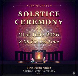 Solstice ceremony 2026 with Jen Mccarty