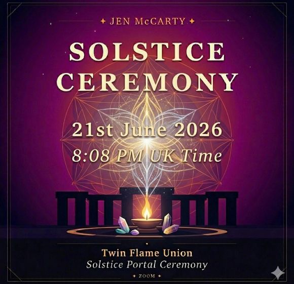 Solstice ceremony 2026 with Jen Mccarty