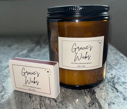Lemon Blueberry Crumble Candle