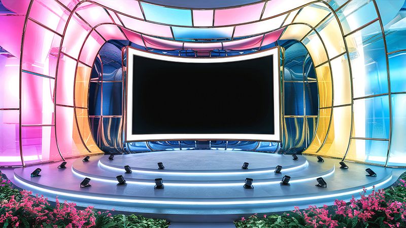 COMBO 05 - Virtual Set Stage