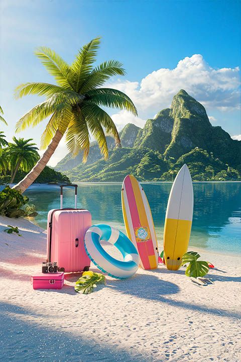4K Beach - HL002