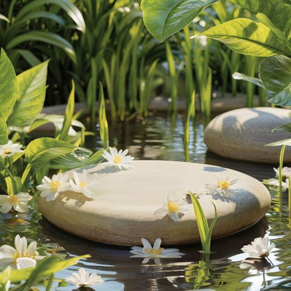 Peaceful Nature Setting 01