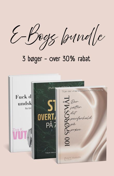 Tre E-bøger, én pris - over 30% rabat