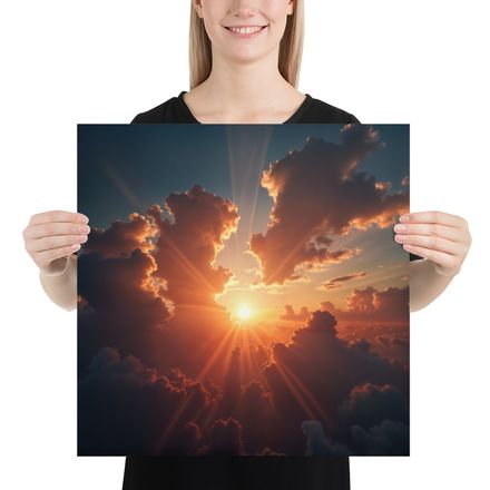 Radiant Awakening: A Sunrise of Hope