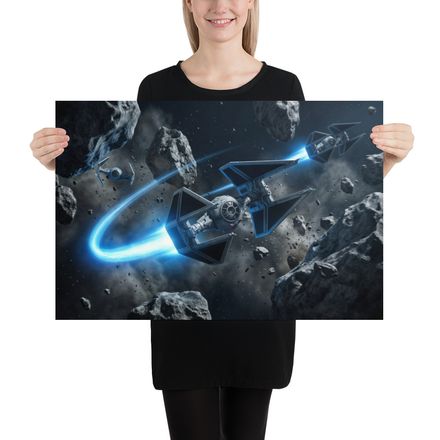 TIE Interceptors – Asteroid Run Pursuit