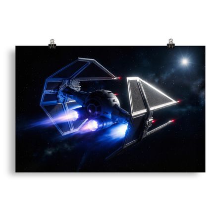 Imperial TIE Interceptor Ambush